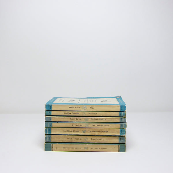 Set of 7 vintage Penguin books