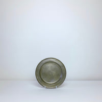 Shallow pewter tray