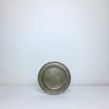 Shallow pewter tray