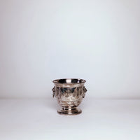 Small vintage silver ice bucket