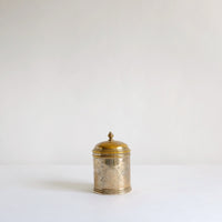 Vintage silver cannister