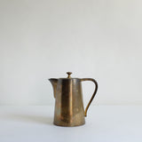 Silver teapot, creamer and sugar pot.