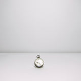 Vintage round ball glass clock