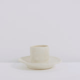 Handmade ceramic cup & saucer