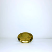 Small brass oval tray