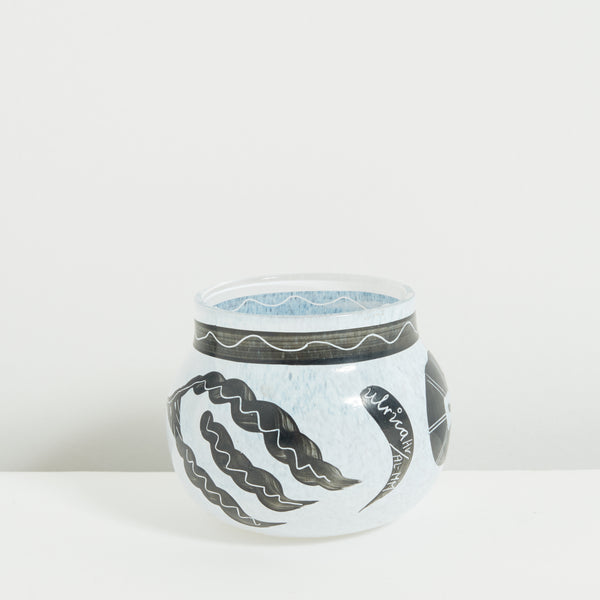 Small painted pot
