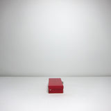 Small red metal box