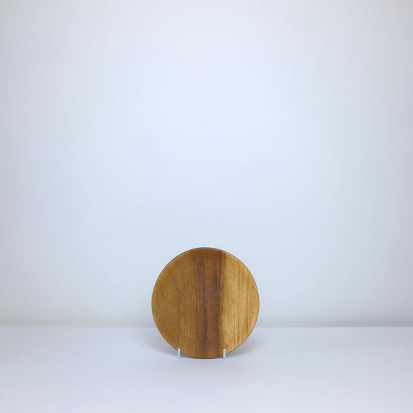 Small wood plate
