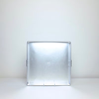 Square aluminium tray