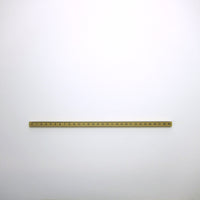 29cmL natural square wood ruler