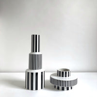 Stripe vases
