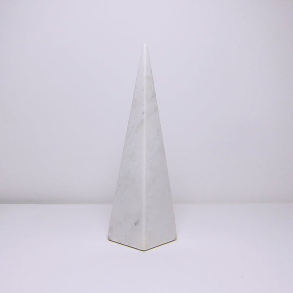 Tall marble pyramid
