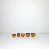 Handmade terracotta cups