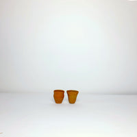 Terracotta tall cup