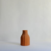 Terracotta seam vase