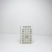 Graphic blue cloth books
