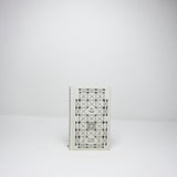 Graphic blue cloth books