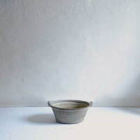 Tin laundry basket