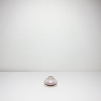 Tiny pink glass vase
