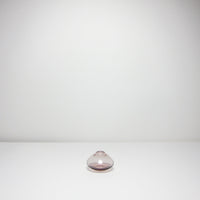 Tiny pink glass vase