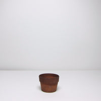 Tiny terracotta pots