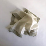 Two tone fine linen napkin