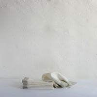 Two tone fine linen napkin