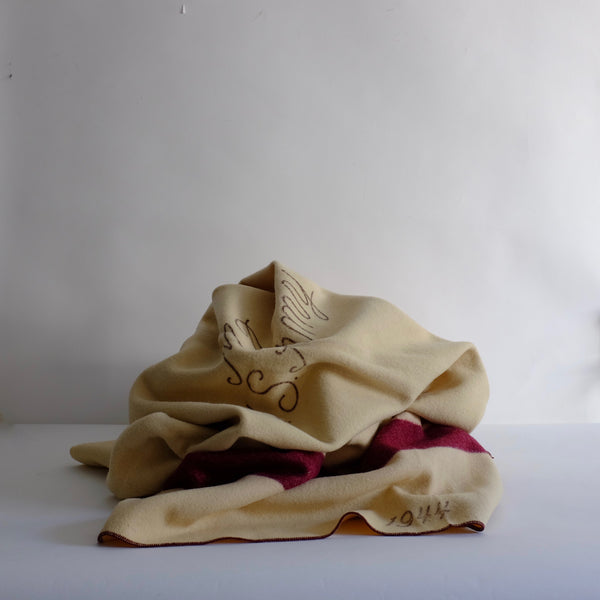 Vintage USA Army Doctors blanket