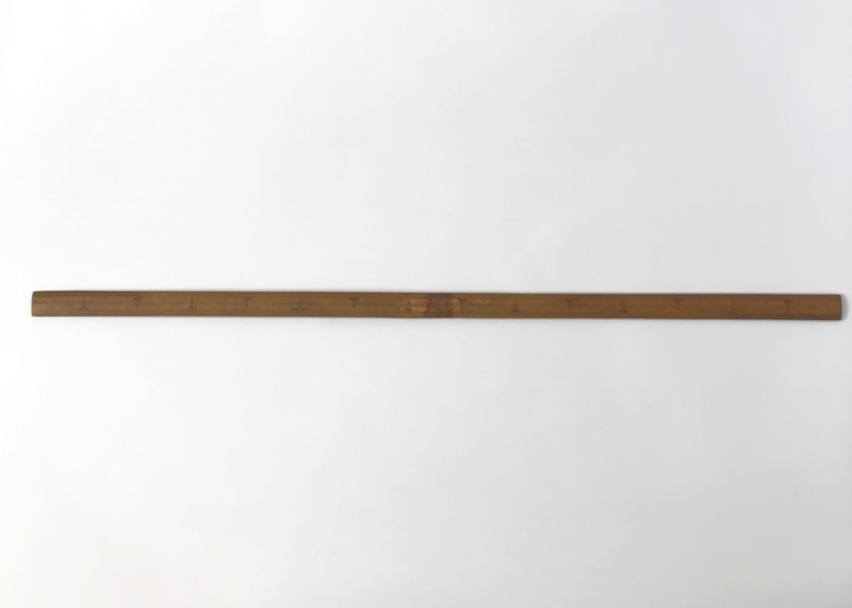 Vintage Japanese wood ruler – The Prop Bank