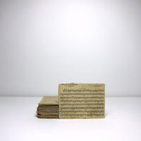 Vintage music sheets