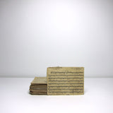 Vintage music sheets