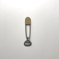 Vintage brass 328 safety pin