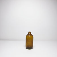 Vintage brown glass bottle