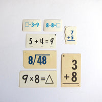 Vintage maths cards
