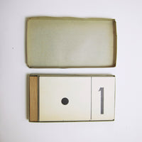 Vintage number counter