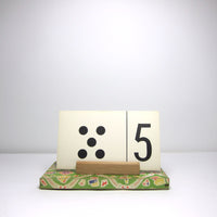 Vintage number counter