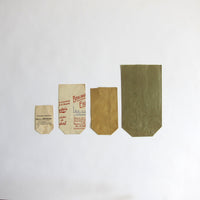 Vintage French paper bag: various