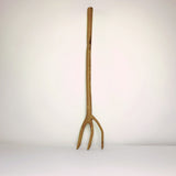 Vintage French wood fork