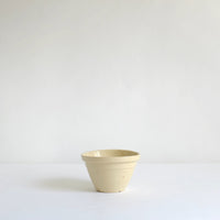 Vintage clay mixing bowl