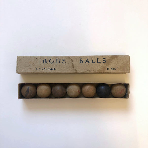 Vintage wood ball game