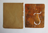Vintage box of various stencils