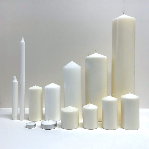 Candles: White