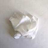 Fine white hemstitched napkin