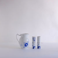 White + blue Jug
