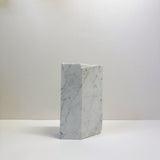 White marble plinth