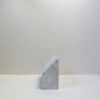 White marble plinth