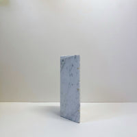 White marble plinth