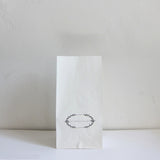 Wreath white gift bag