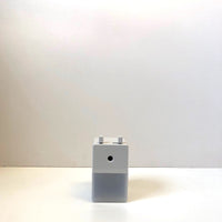 White plastic pencil sharpener