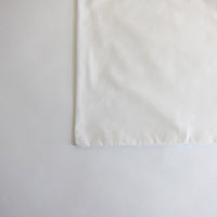 White cotton mix housewife pillow case